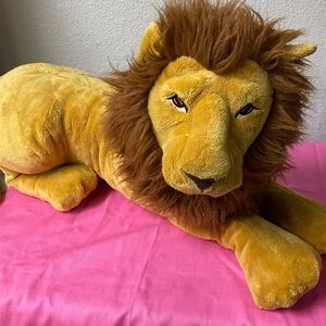 Restored Djungleskog IKEA Plush Lion Stuffed Animals Plush Toys Huggable Lion